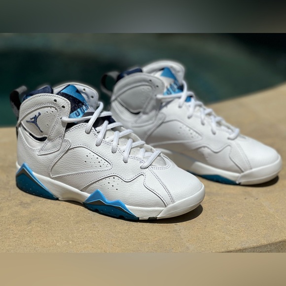 Jordan 7 French Blue - Pre- Owned, Size 5.5Y - Picture 3 of 8